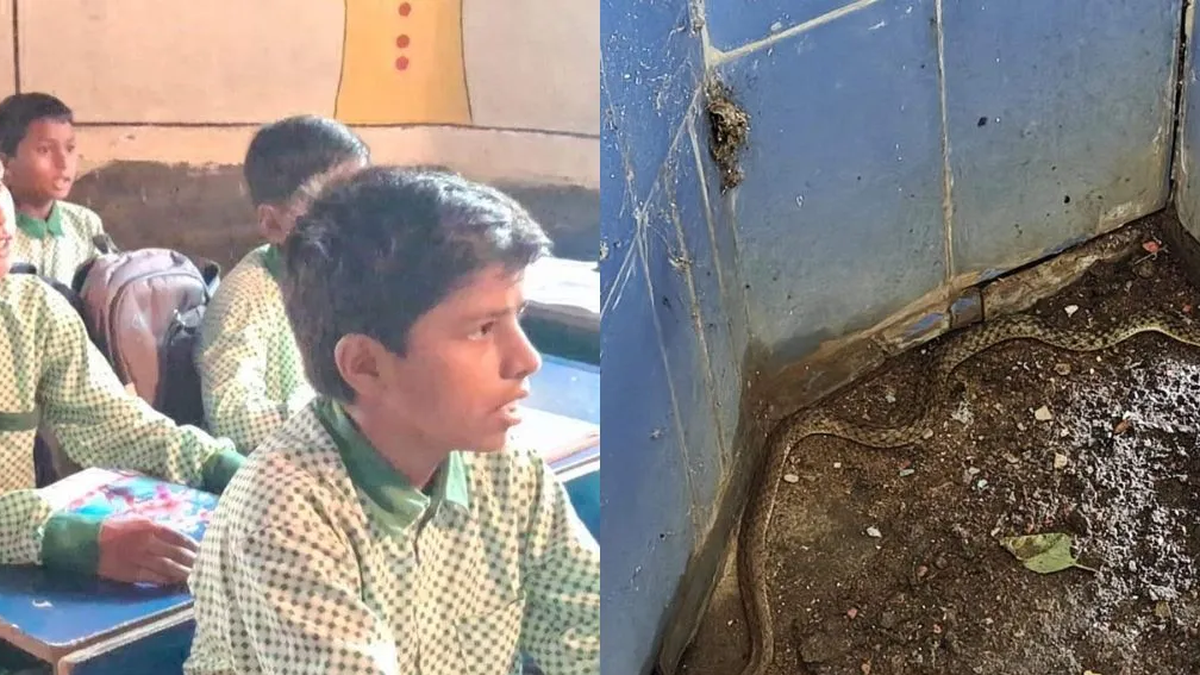 रांची के स्कूल भवन की खराब हालत से जुड़ी खबर