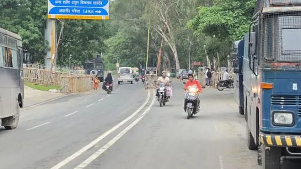झारखंड विधानसभा घेराव से पहले रांची में सुरक्षा व्यवस्था कड़ी की गई