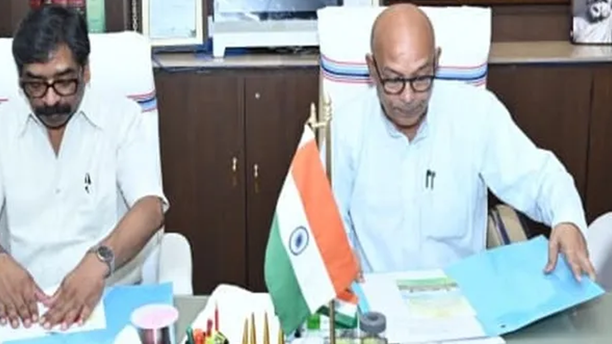 रांची स्थित झारखंड विधानसभा में मानसून सत्र की तैयारी