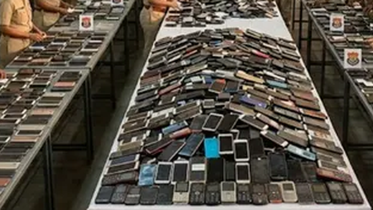 CEIR पोर्टल से मोबाइल बरामदगी पर झारखंड पुलिस की कार्रवाई से जुड़ी प्रतीकात्मक छवि