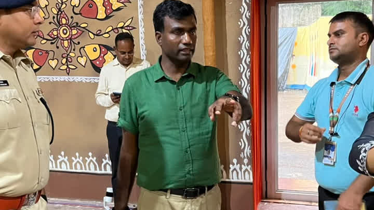 रांची के मोरहाबादी मैदान में आदिवासी महोत्सव के लिए सुरक्षा और सीसीटीवी निगरानी की व्यवस्था