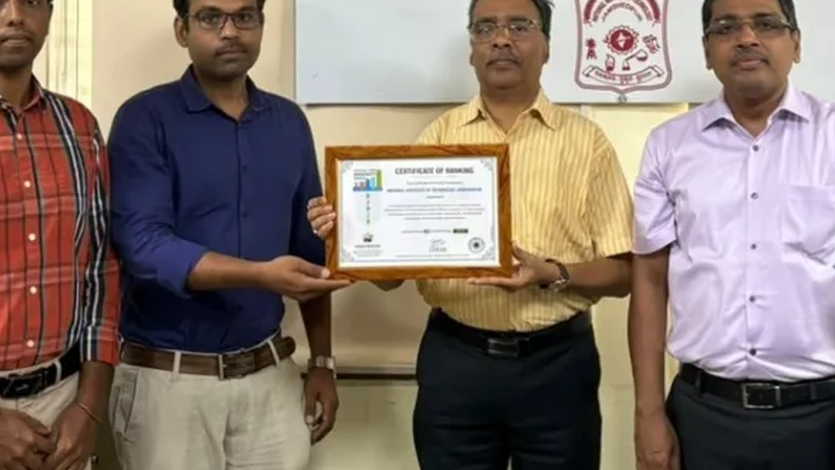 राष्ट्रीय ग्रीन यूनिवर्सिटी रैंकिंग में NIT जमशेदपुर की उपलब्धि