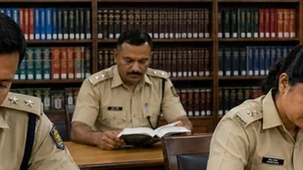 साहिबगंज पुलिस लाइन में पुलिसकर्मियों के लिए तैयार की जा रही आधुनिक लाइब्रेरी