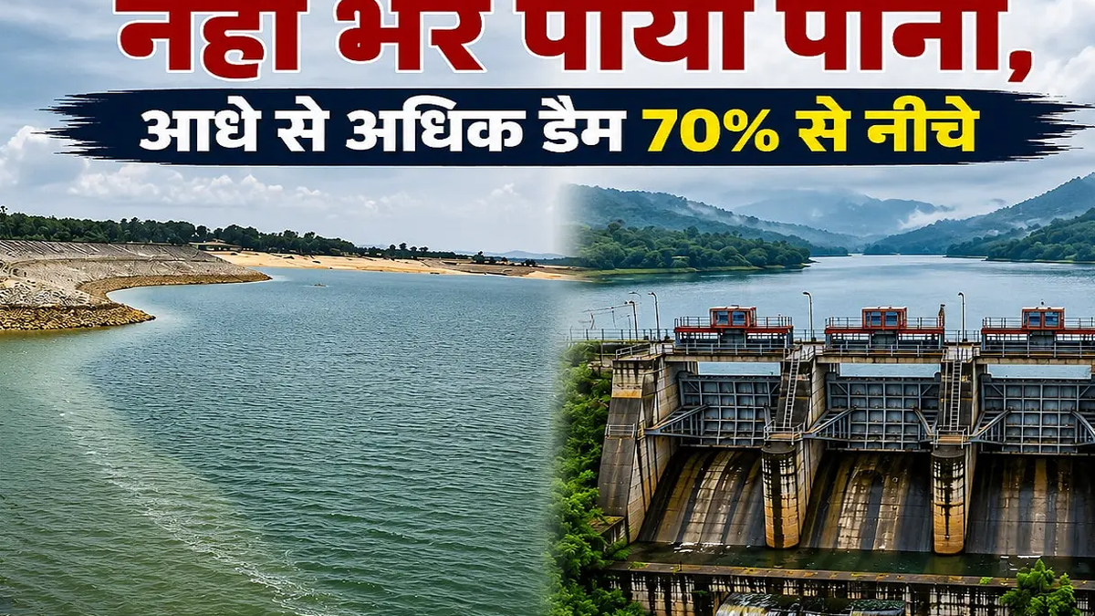 हजारीबाग जोन के जलाशयों में कम पानी से रबी फसल पर खतरे की आशंका
