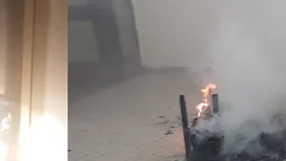 बोकारो स्टील प्लांट के प्रशासनिक भवन में आग लगने की घटना
