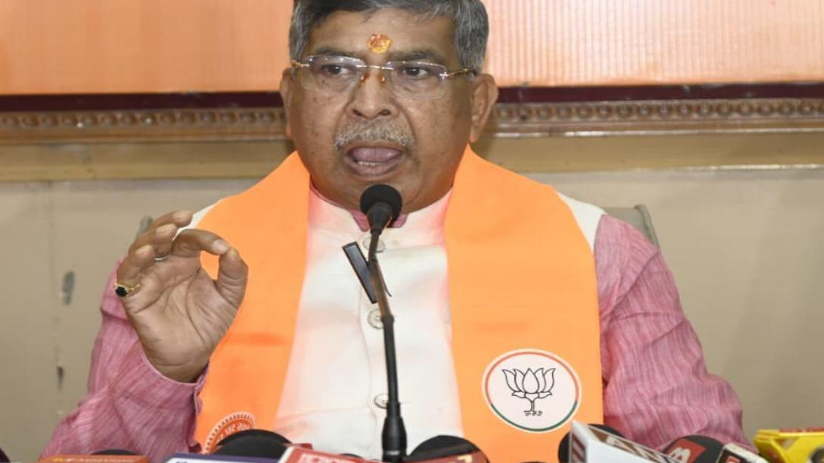 झारखंड भाजपा के छह मोर्चों के नए प्रदेश अध्यक्षों की नियुक्ति से संबंधित सांकेतिक दृश्य