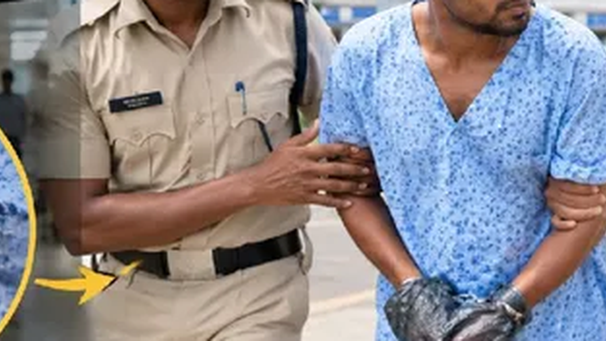 रांची स्थित रिम्स परिसर, जहां वार्ड से निकले विचाराधीन बंदी को पुलिस ने पकड़ा