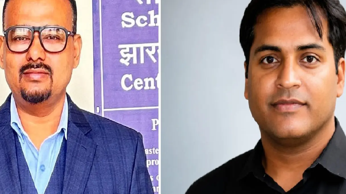 केंद्रीय विश्वविद्यालय झारखंड के चयनित शिक्षक डॉ. उपेंद्र कुमार सत्यार्थी और डॉ. विभूति भूषण विश्वास