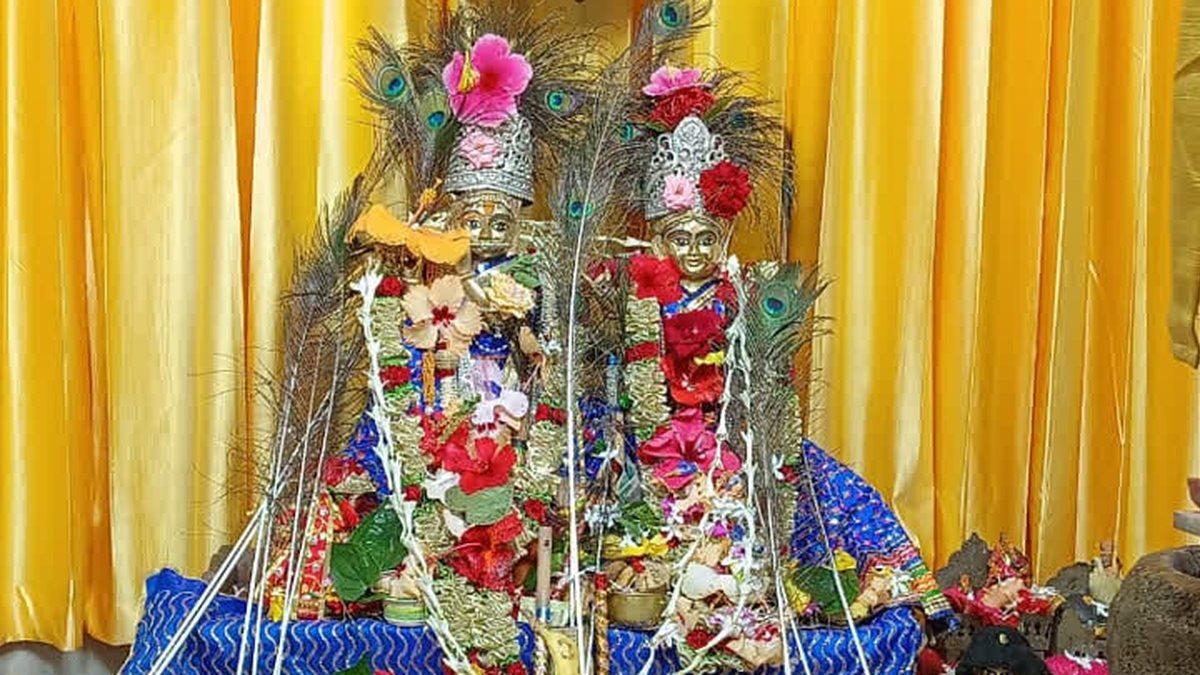 रांची के बोड़ेया स्थित ऐतिहासिक मदन मोहन मंदिर में जन्माष्टमी आयोजन