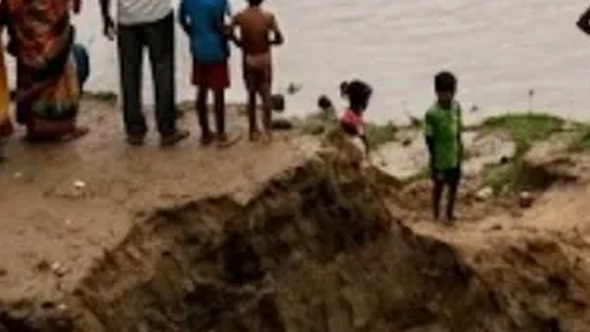 गढ़वा में सोन और कनहर नदियों का बढ़ा जलस्तर और तटवर्ती क्षेत्र