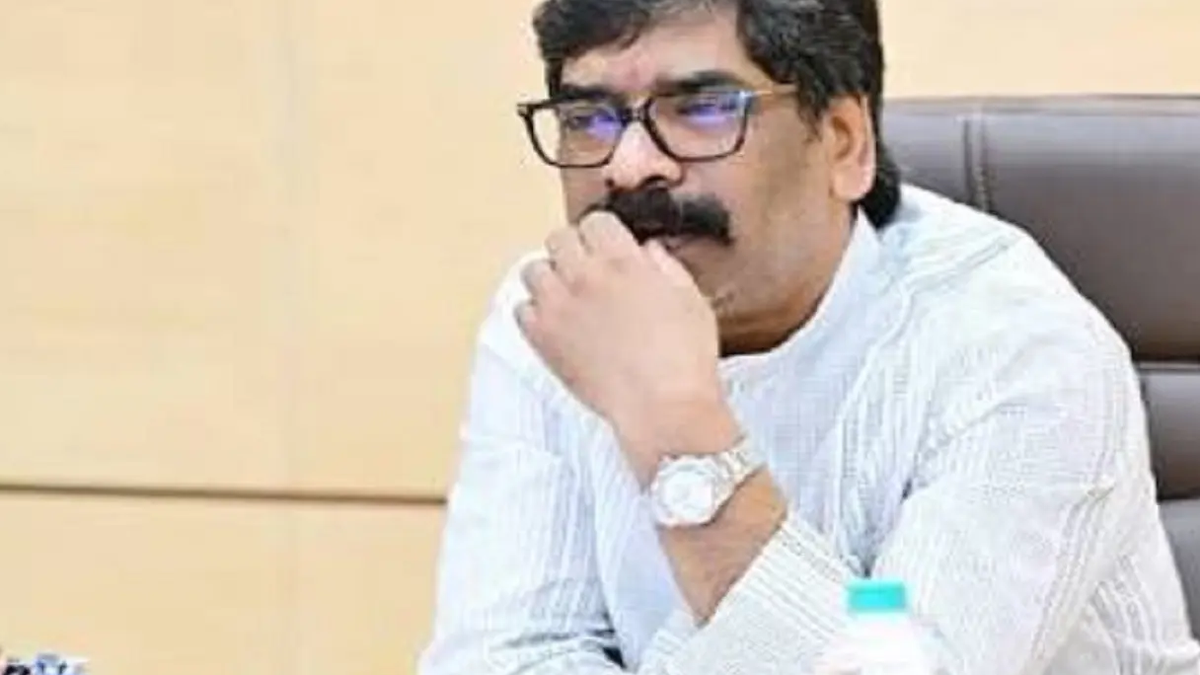 रांची के प्रोजेक्ट भवन में प्रस्तावित झारखंड कैबिनेट बैठक से संबंधित दृश्य