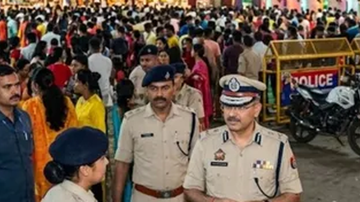 रांची में नवरात्र और आगामी त्योहारों के लिए पुलिस की सुरक्षा व्यवस्था