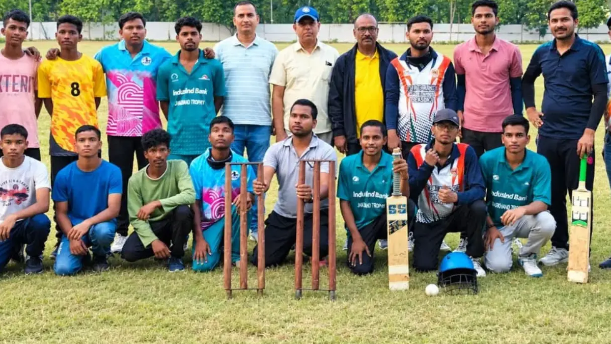 जमशेदपुर में नागेश ट्रॉफी के लिए घोषित झारखंड की दृष्टिबाधित क्रिकेट टीम
