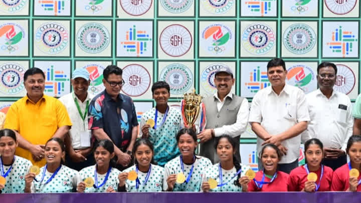 रांची में खेलो झारखंड की राज्य स्तरीय कबड्डी और खो-खो प्रतियोगिता के खिलाड़ी