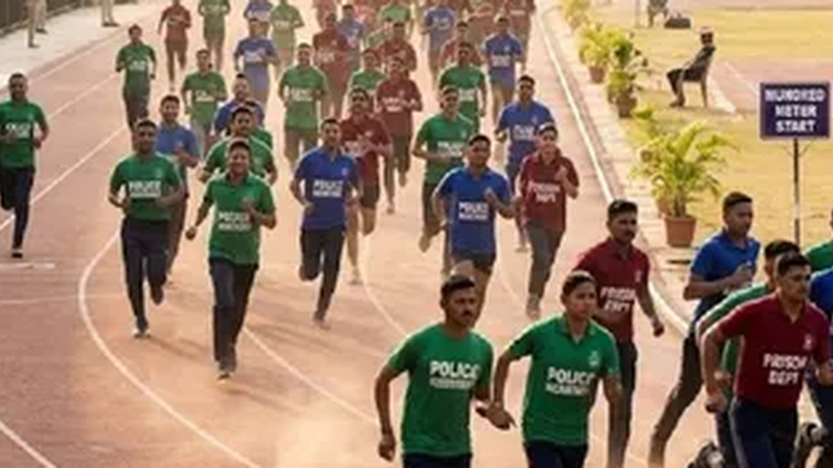 झारखंड सहायक कारापाल भर्ती की शारीरिक जांच से संबंधित सांकेतिक दृश्य
